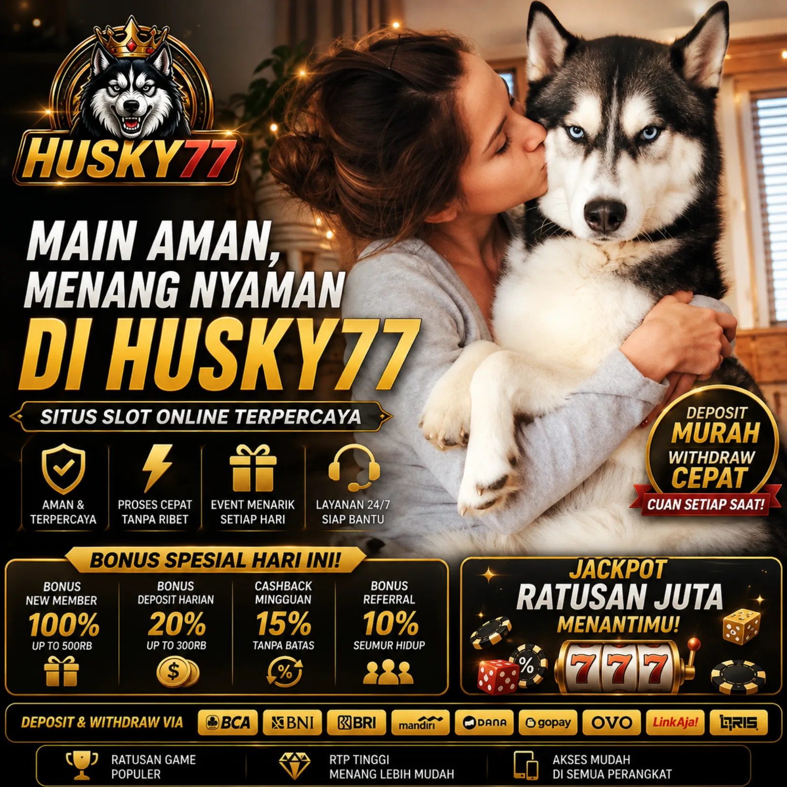HUSKY77 Banner